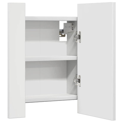 Specchio da Bagno con LED Bianco 40x12x45 cm in Acrilico