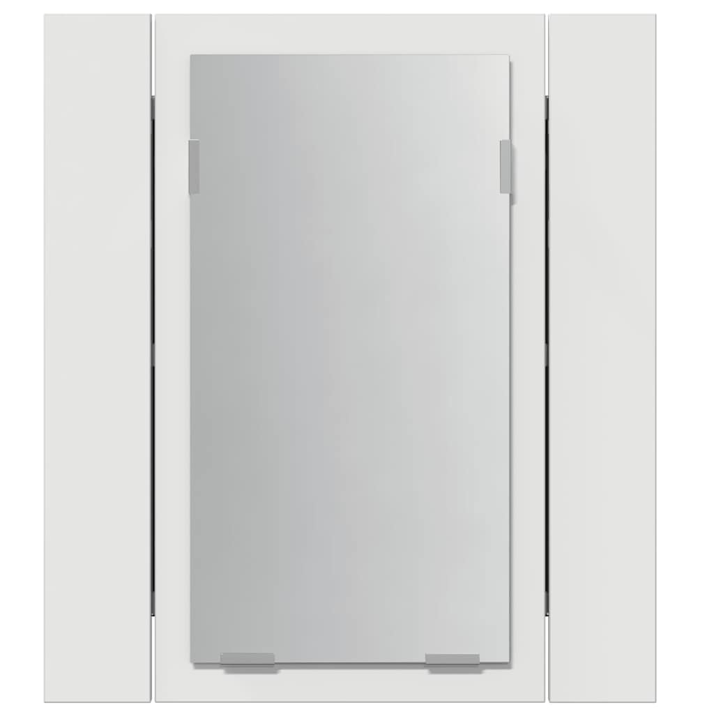 Specchio da Bagno con LED Bianco 40x12x45 cm in Acrilico