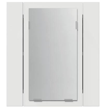 Specchio da Bagno con LED Bianco 40x12x45 cm in Acrilico