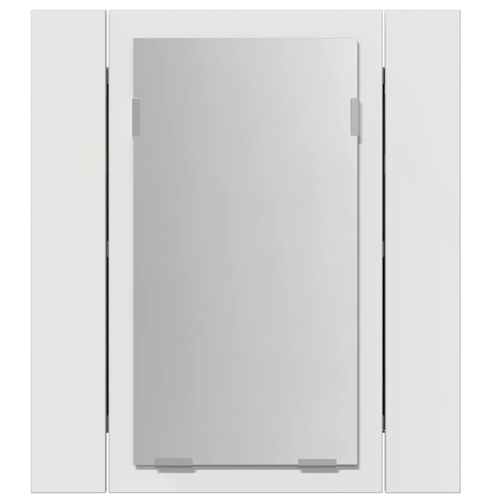 Specchio da Bagno con LED Bianco 40x12x45 cm in Acrilico