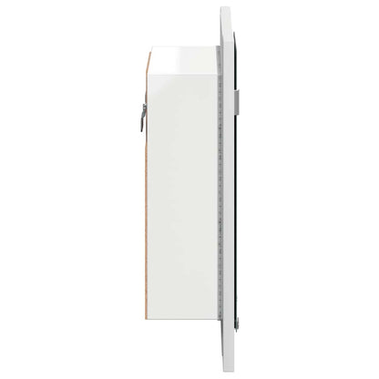 Specchio da Bagno con LED Bianco 40x12x45 cm in Acrilico