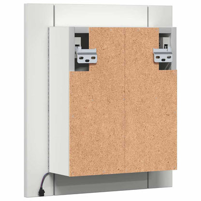 Specchio da Bagno con LED Bianco 40x12x45 cm in Acrilico