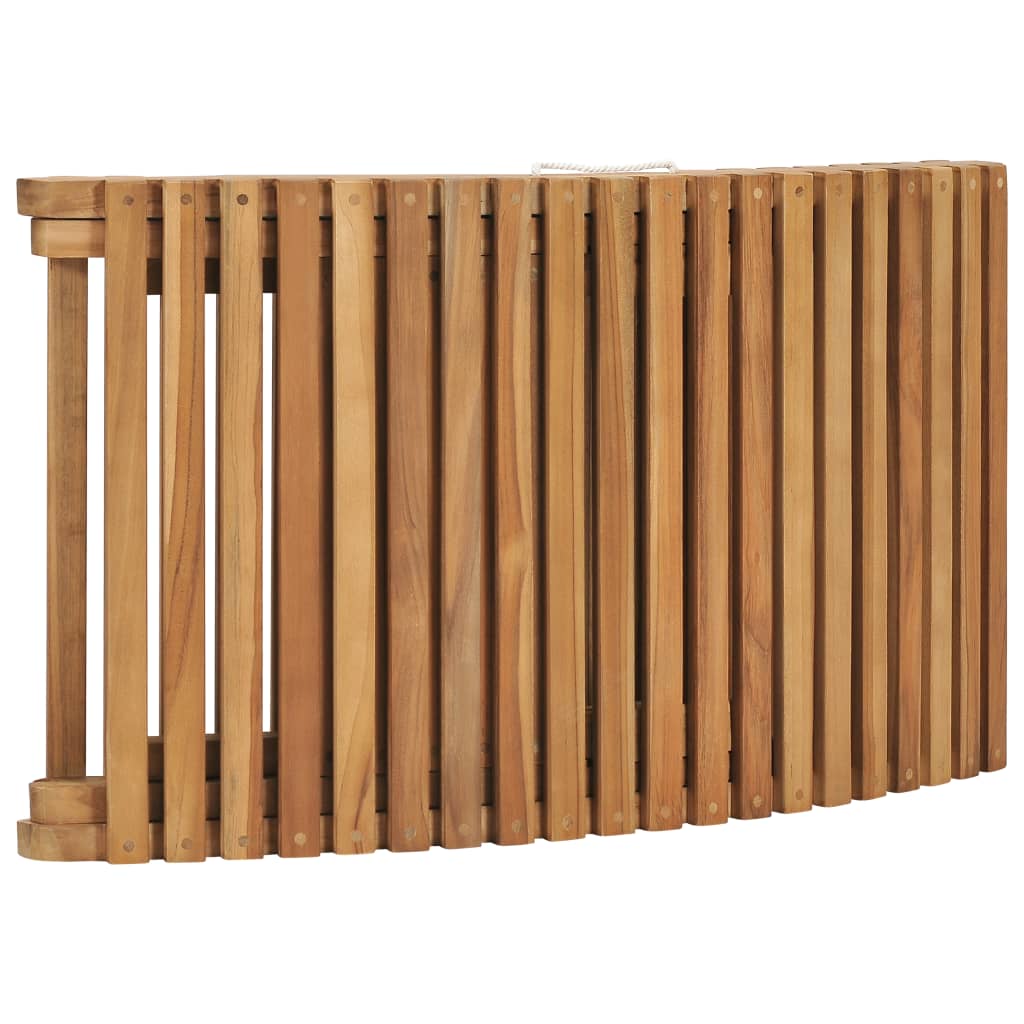 Set Salotto da Giardino 3 pz Pieghevole in Massello di Teak - homemem39