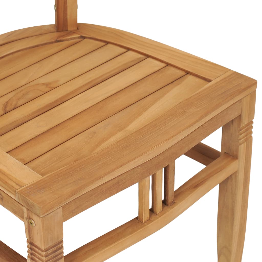 Set da Pranzo da Giardino 3 pz in Legno Massello di Teak - homemem39