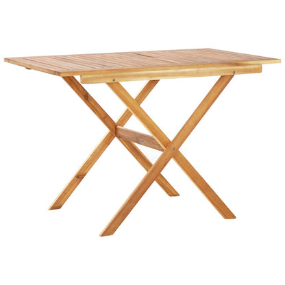 Set da Pranzo Giardino 3 pz Polyrattan e Massello Acacia Grigio | homemem39