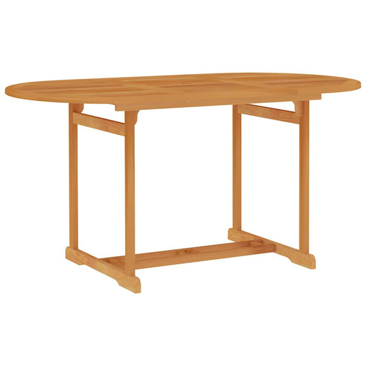 Set da Pranzo da Giardino 7 pz in Legno Massello di Teak | homemem39