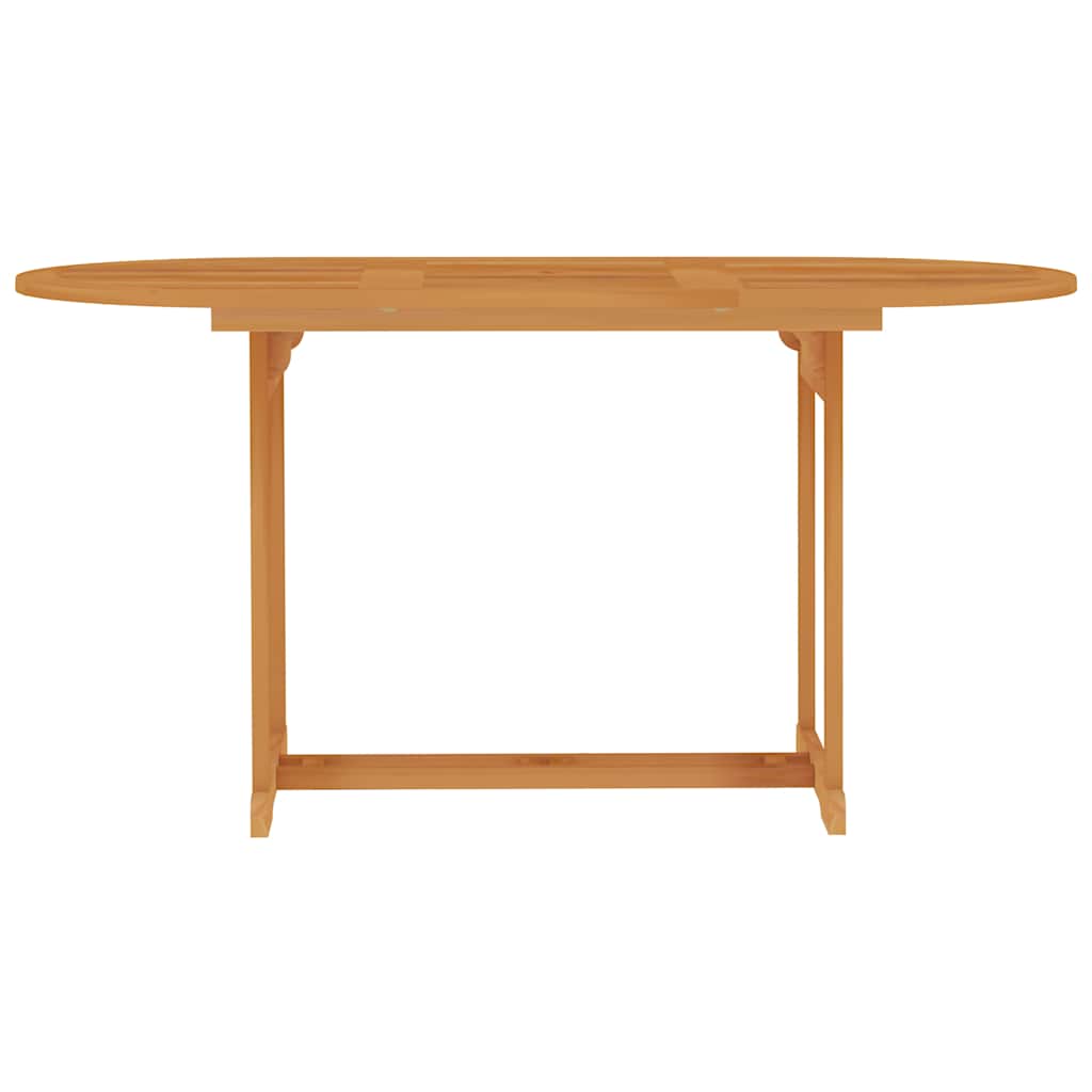 Set da Pranzo da Giardino 7 pz in Legno Massello di Teak | homemem39