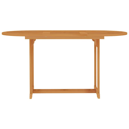Set da Pranzo da Giardino 7 pz in Legno Massello di Teak | homemem39