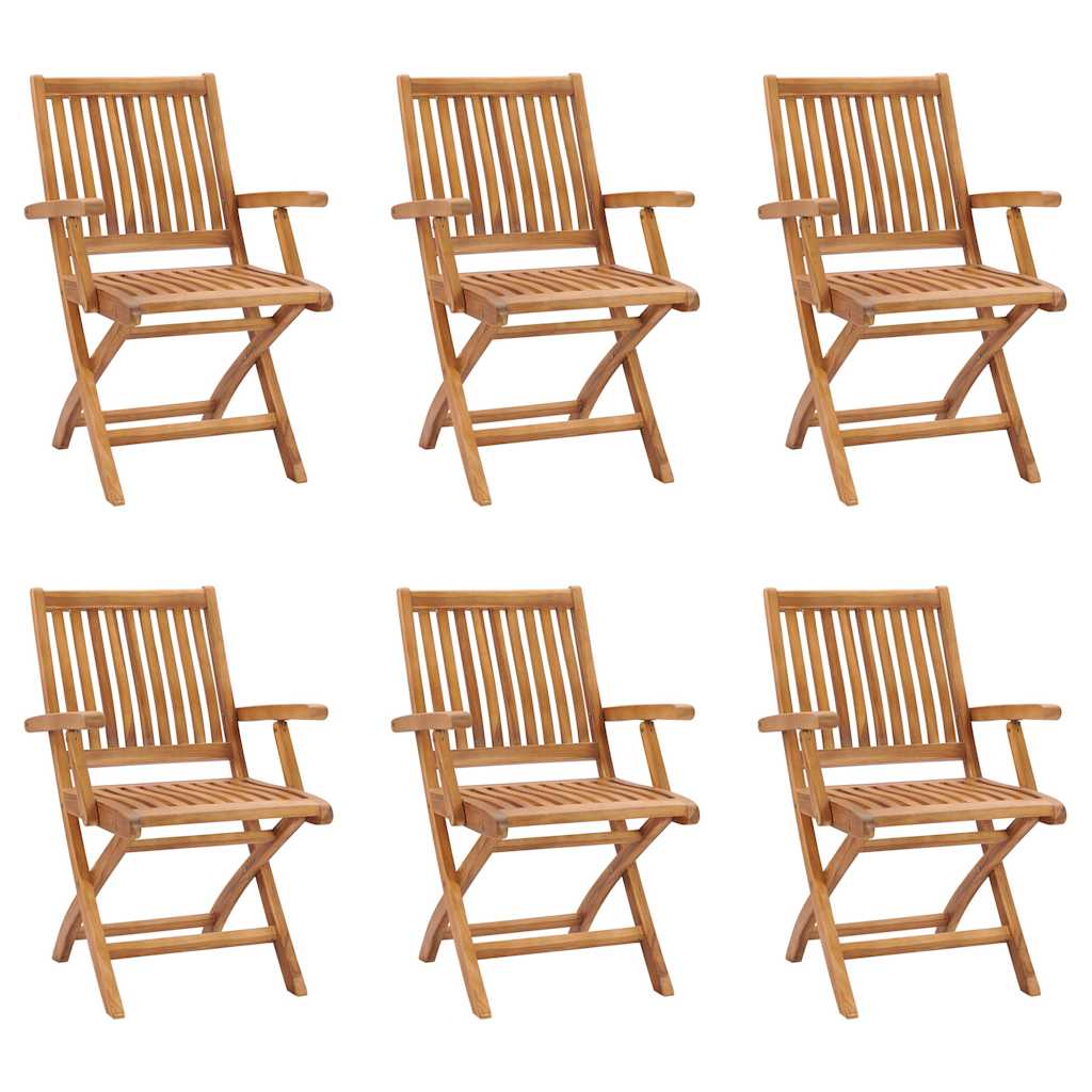 Set da Pranzo da Giardino 7 pz in Legno Massello di Teak | homemem39