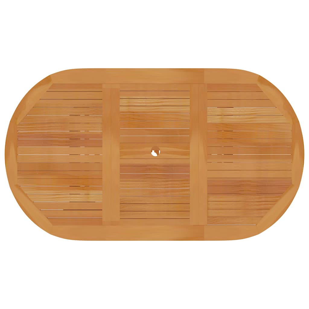 Set da Pranzo da Giardino 5 pz in Legno Massello di Teak | homemem39