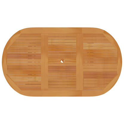 Set da Pranzo da Giardino 5 pz in Legno Massello di Teak | homemem39