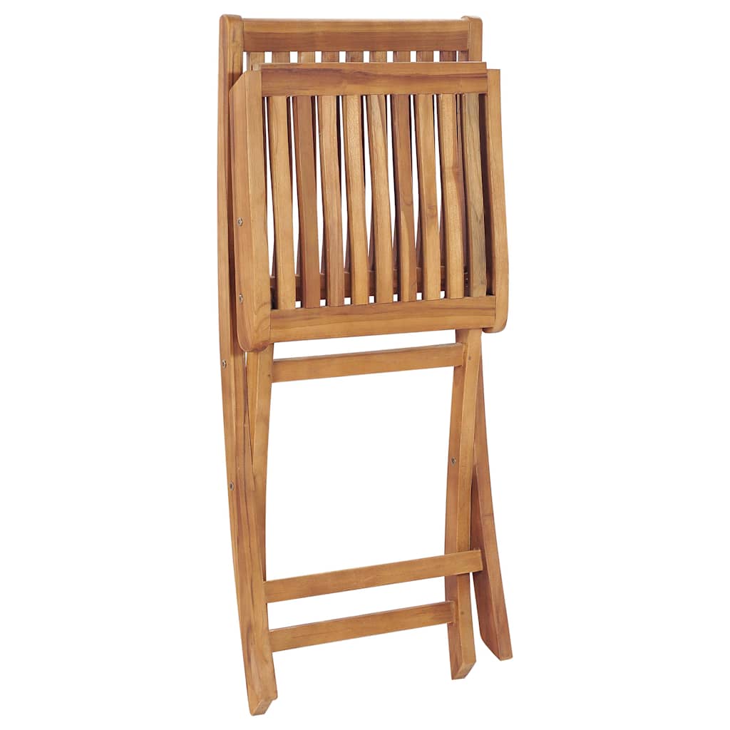 Set da Pranzo da Giardino 5 pz in Legno Massello di Teak | homemem39