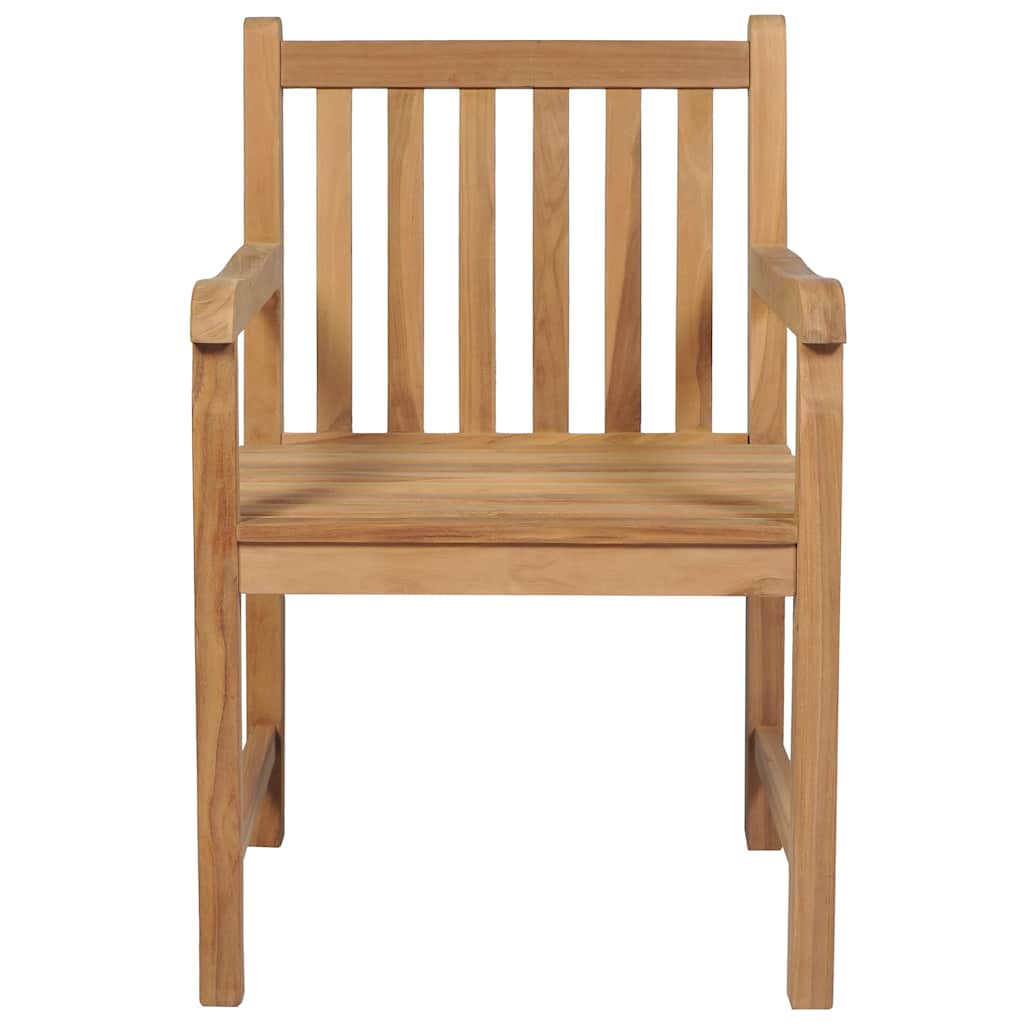 Set da pranzo da giardino 7 pz 150x90 cm in legno massello di teak