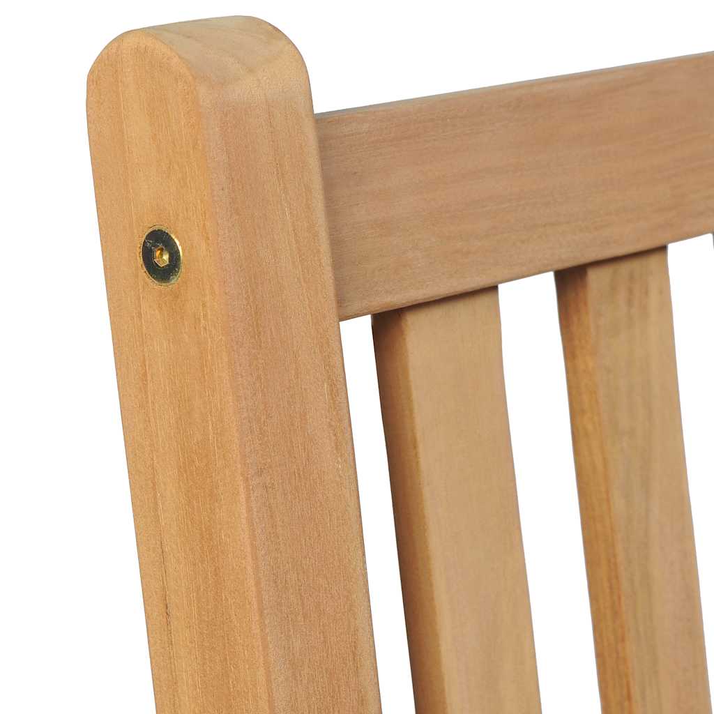 Set da pranzo da giardino 7 pz 150x90 cm in legno massello di teak