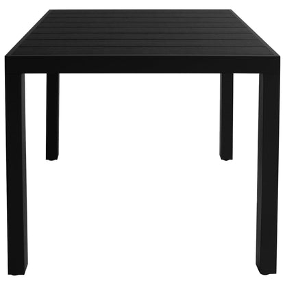 Set da Pranzo da Giardino 3 pz Nero e Marrone | homemem39