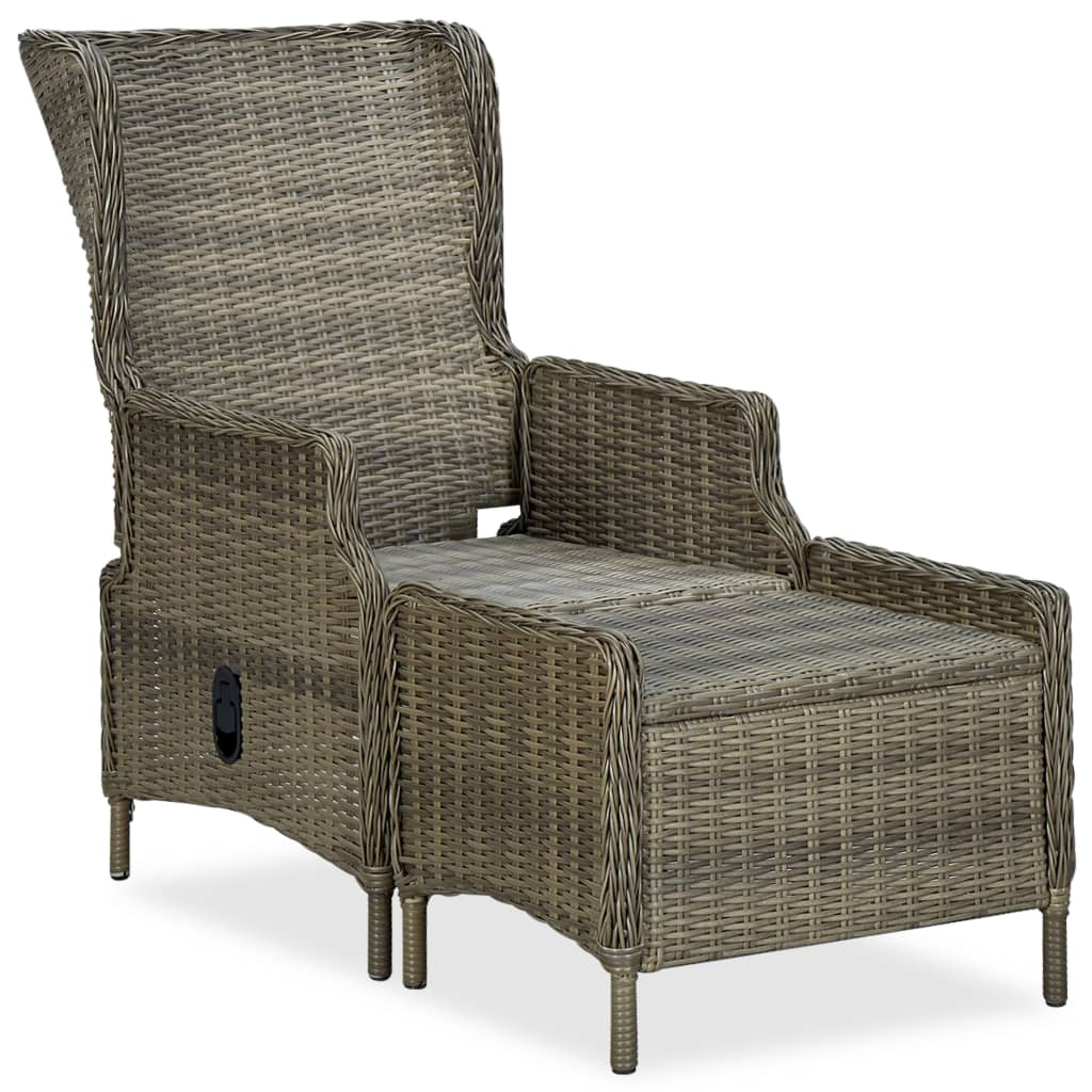 Set da Pranzo da Giardino 9 pz con Cuscini in Polyrattan Marrone | homemem39