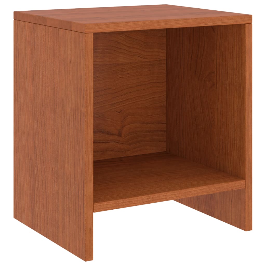 Comodini 2 pz Ambrati 35x30x40 cm in Legno Massello di Pino | homemem39