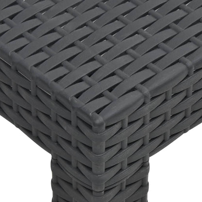 Set Divano da Giardino 2 pz con Cuscino in Rattan PP Antracite | homemem39
