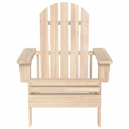 Sedia Giardino Adirondack in Legno Massello di Abete