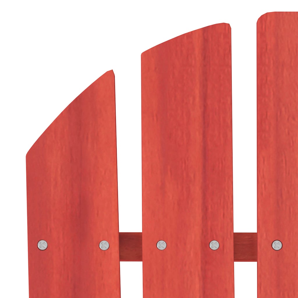 Sedia Giardino Adirondack in Legno Massello di Abete Rossa