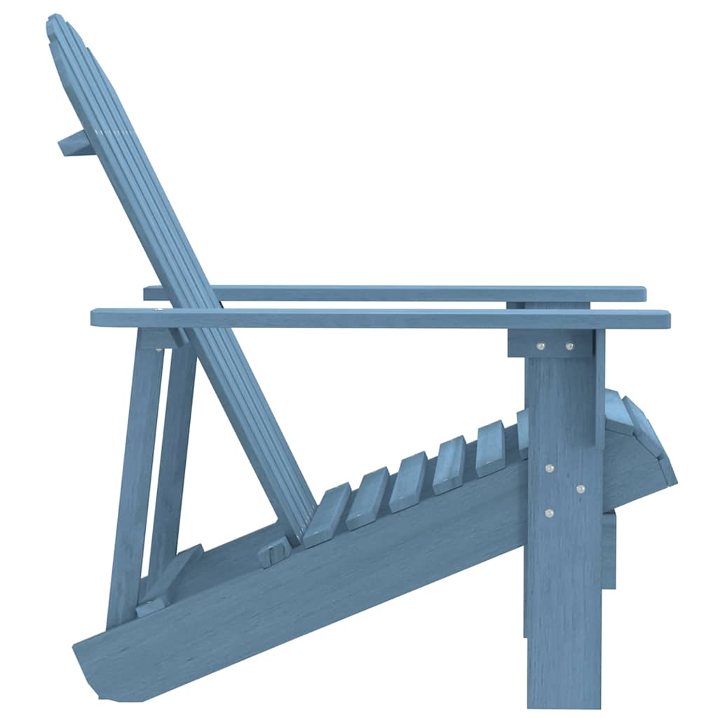 Sedia Giardino Adirondack in Legno Massello di Abete Blu | homemem39