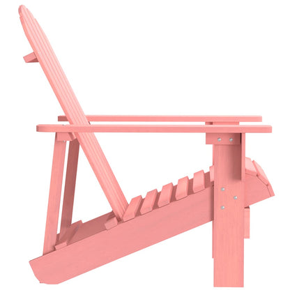 Sedia Giardino Adirondack in Legno Massello di Abete Rosa - homemem39