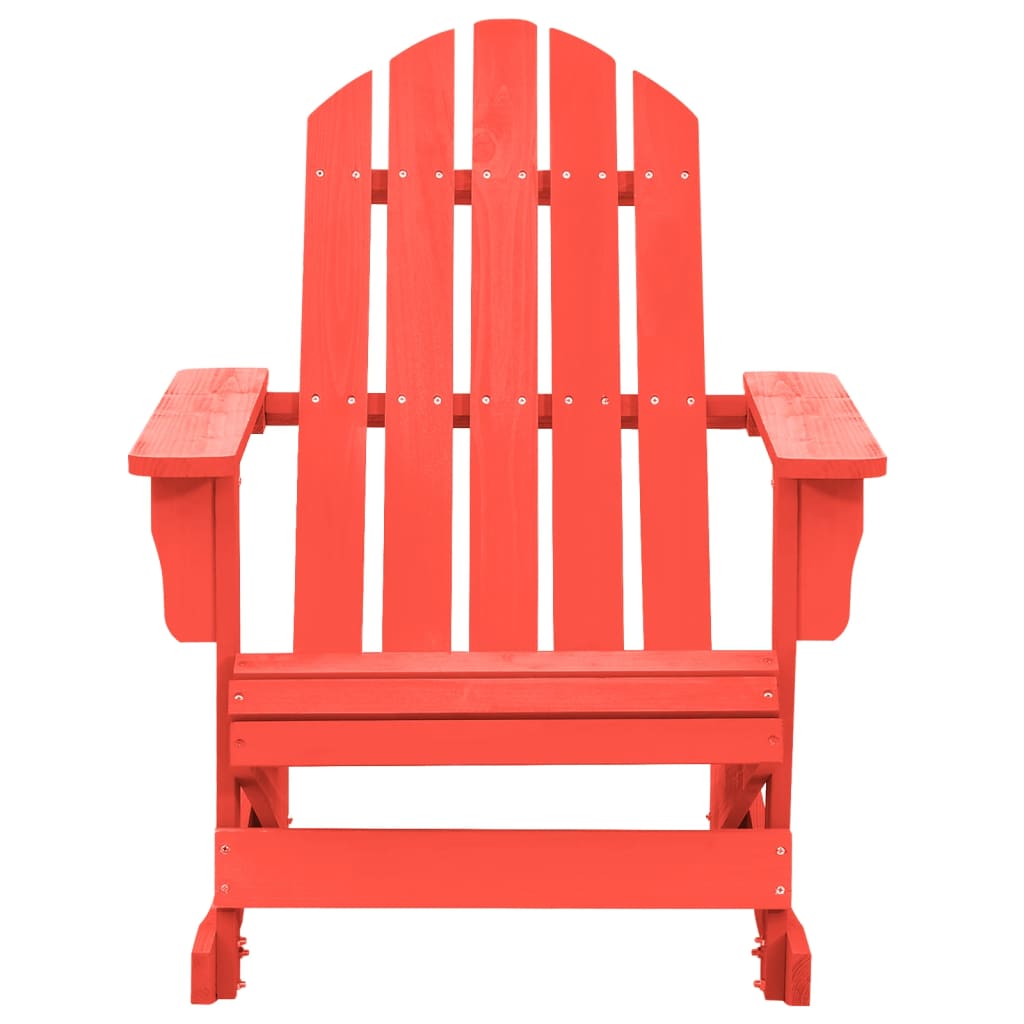 Sedia Giardino Adirondack in Legno Massello di Abete Rossa - homemem39