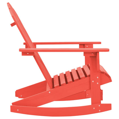 Sedia Giardino Adirondack in Legno Massello di Abete Rossa - homemem39