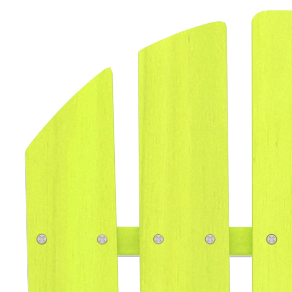 Sedia da Giardino Adirondack a 2 Posti in Legno di Abete Verde | homemem39