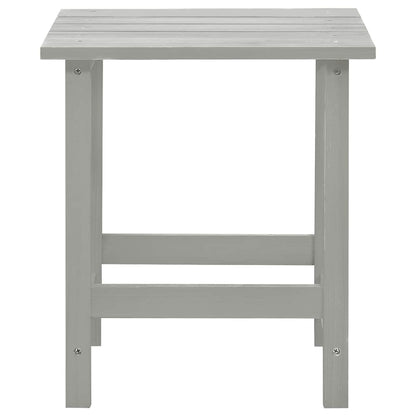 Sedia Giardino Adirondack Ottomana Tavolo Abete Massello Grigio