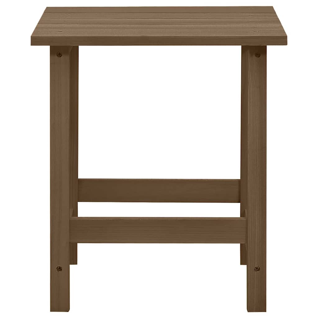 Sedia Adirondack con Ottomana e Tavolo Abete Massello