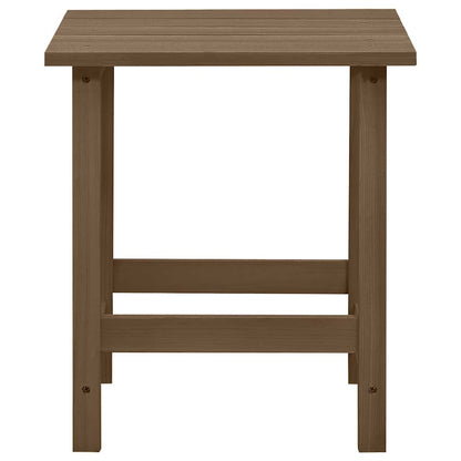 Sedia Adirondack con Ottomana e Tavolo Abete Massello