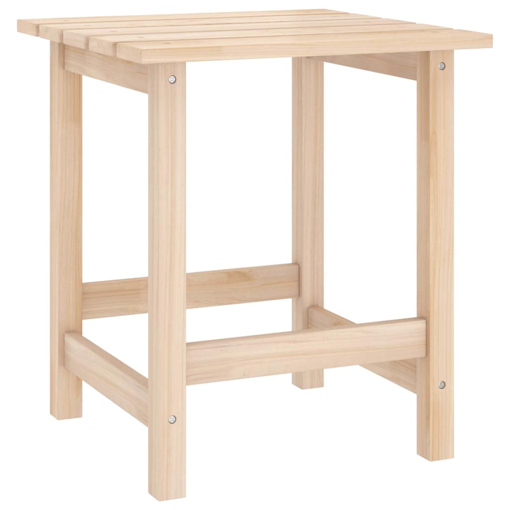 Sedia Adirondack con Poggiapiedi e Tavolo Massello di Abete