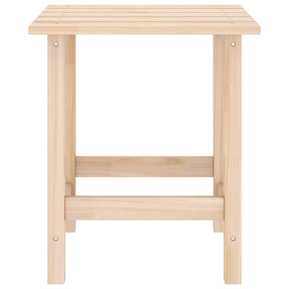 Sedia Adirondack con Poggiapiedi e Tavolo Massello di Abete