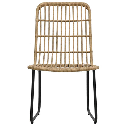 Set da Pranzo da Giardino 5 pz in Polyrattan e Vetro | homemem39