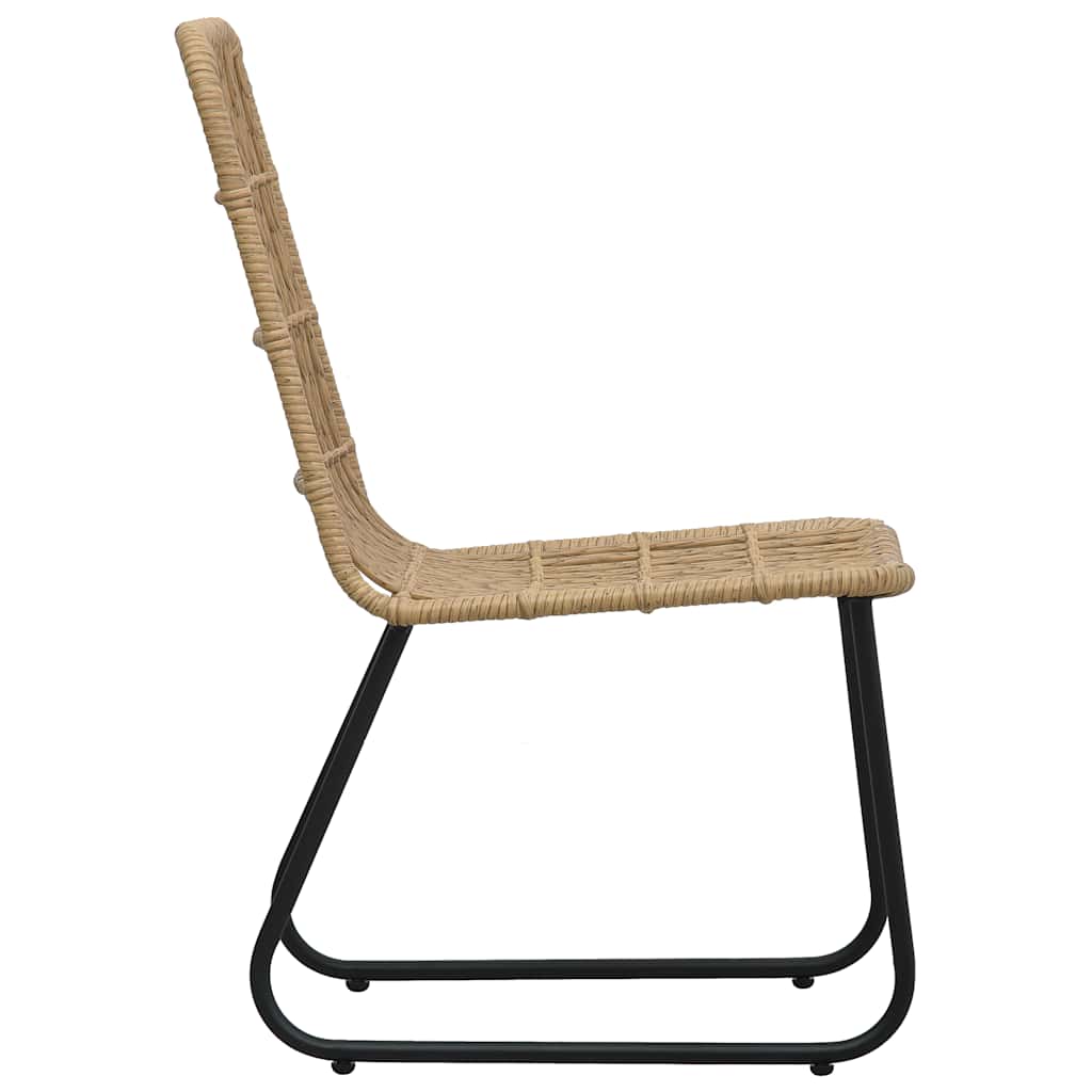 Set da Pranzo da Giardino 5 pz in Polyrattan e Vetro | homemem39