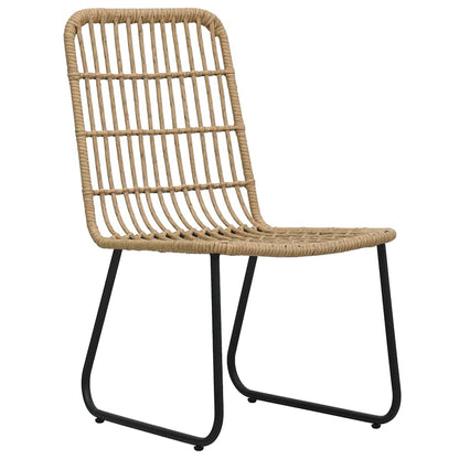 Set da Pranzo da Giardino 7 pz in Polyrattan e Vetro | homemem39