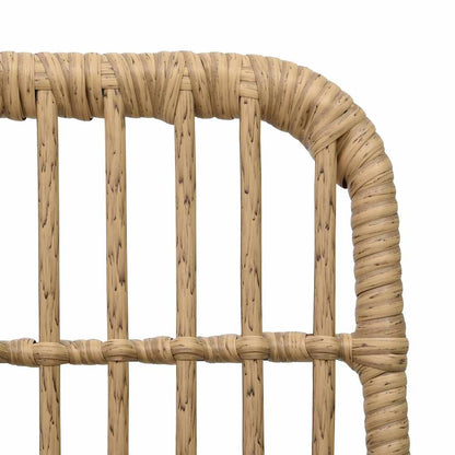 Set da Pranzo da Giardino 7 pz in Polyrattan e Vetro | homemem39