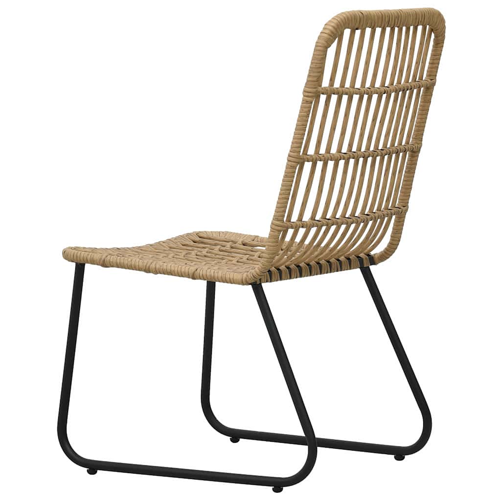 Set da Pranzo da Giardino 5 pz in Polyrattan e Vetro | homemem39