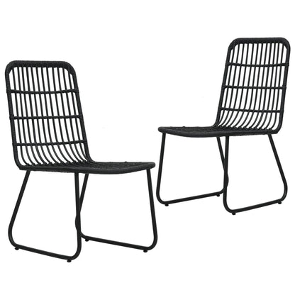 Set da Pranzo da Giardino 3 pz in Polyrattan e Vetro - homemem39