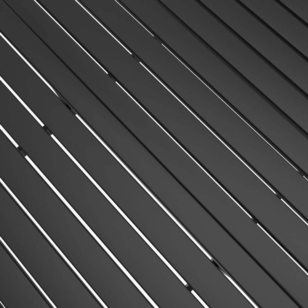 Set da Pranzo da Giardino 7 pz in Textilene e Acciaio - homemem39