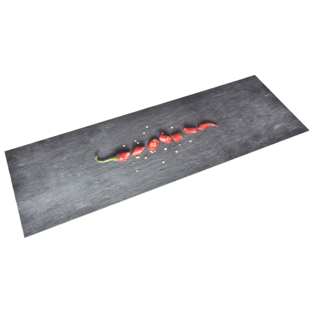 Tappetino da Cucina Lavabile Peperoni 45x150 cm - homemem39