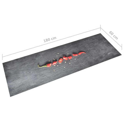 Tappetino da Cucina Lavabile Peperoni 60x180 cm - homemem39