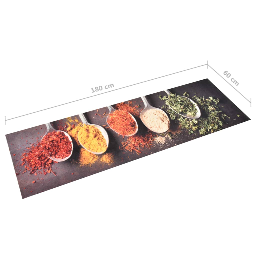 Tappetino da Cucina Lavabile Cucchiai 60x180 cm | homemem39