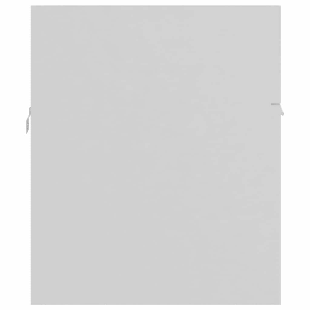 Set Mobili da Bagno 2 pz Bianco in Legno Multistrato