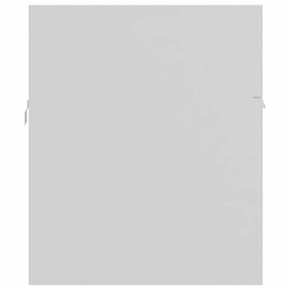 Set Mobili da Bagno 2 pz Bianco in Legno Multistrato