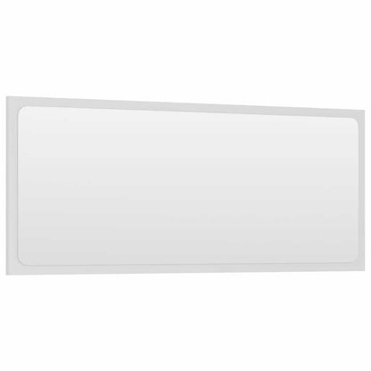 Set Mobili da Bagno 2 pz Bianco in Legno Multistrato