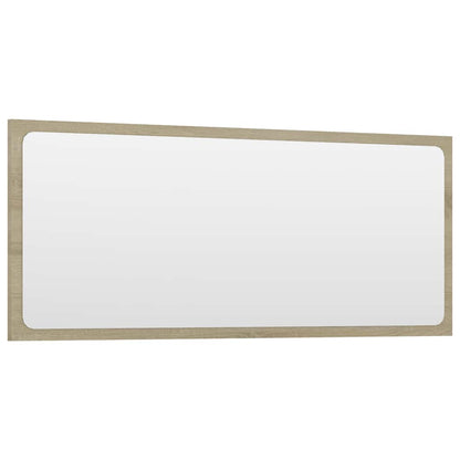 Set Mobili da Bagno 2 pz Rovere Sonoma in Legno Multistrato | homemem39