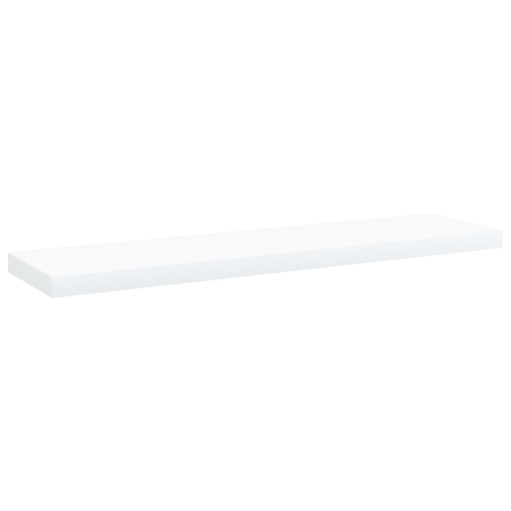 Ripiani per Libreria 4 pz Bianchi 40x10x1,5 cm in Multistrato - homemem39
