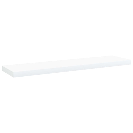 Ripiani per Libreria 4 pz Bianchi 40x10x1,5 cm in Multistrato - homemem39